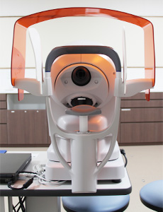 眼科検査機器：前眼部形状解析装置